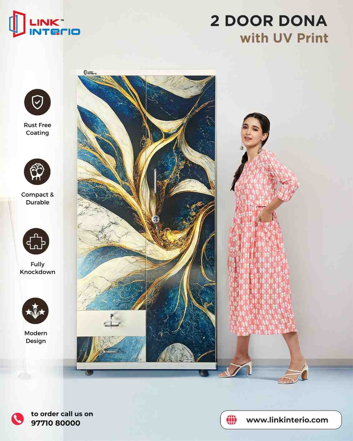 2 Door Dona With UV Print